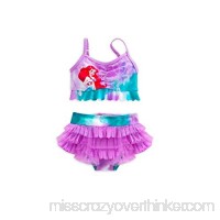 Disney Store Princess The Little Mermaid Ariel Girl Two Piece Swimsuit 7 8 B01FG9WY7G